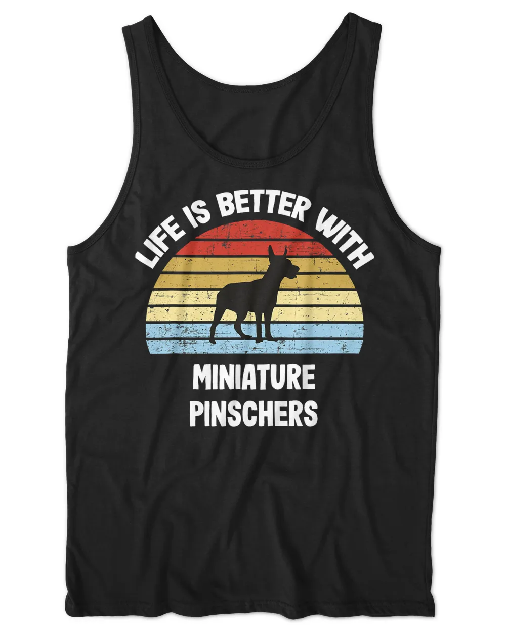 Retro Miniature Pinscher Dog T-Shirt