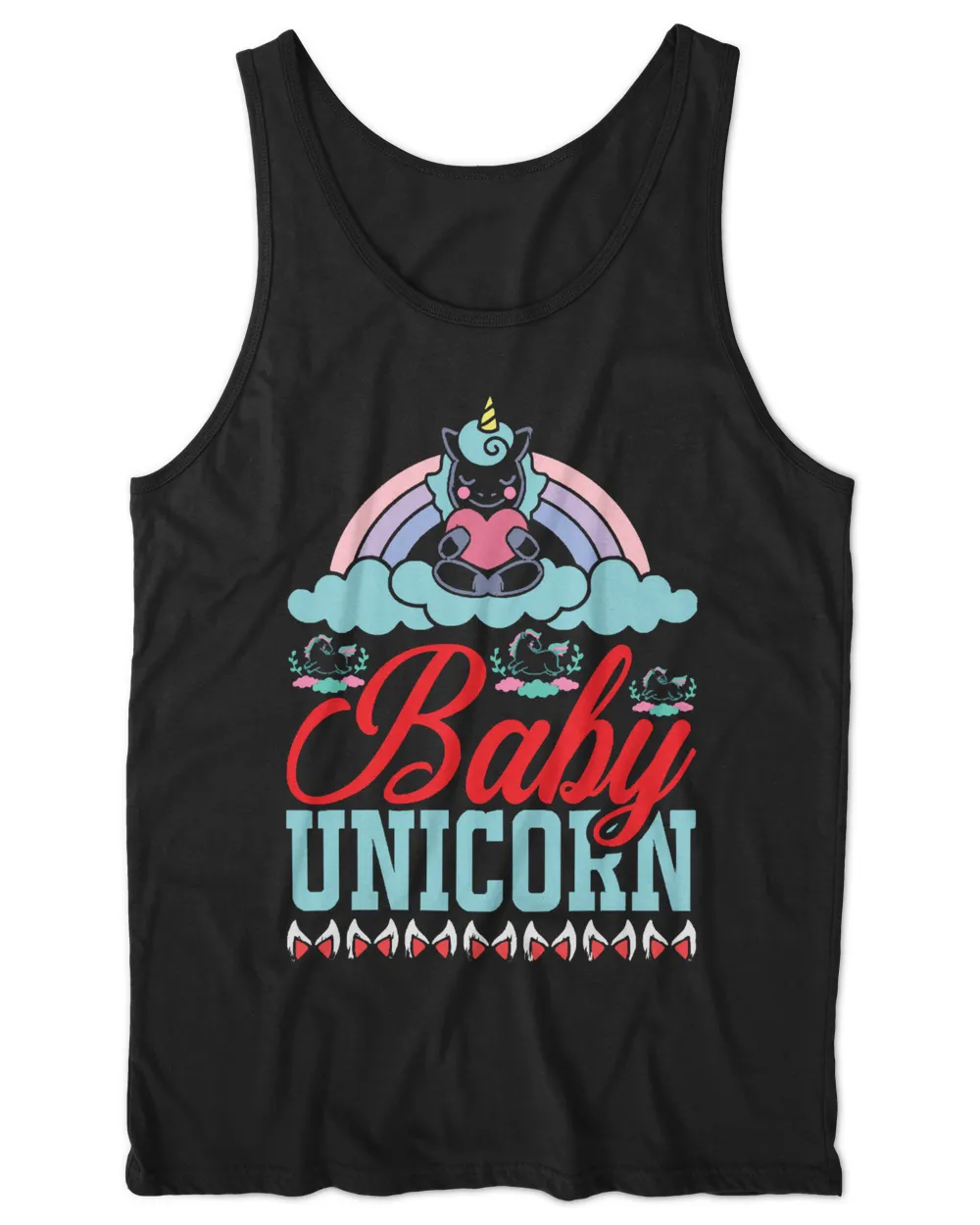 Unicorn T- Shirt Baby Unicorn Unicorn T- Shirt (1)
