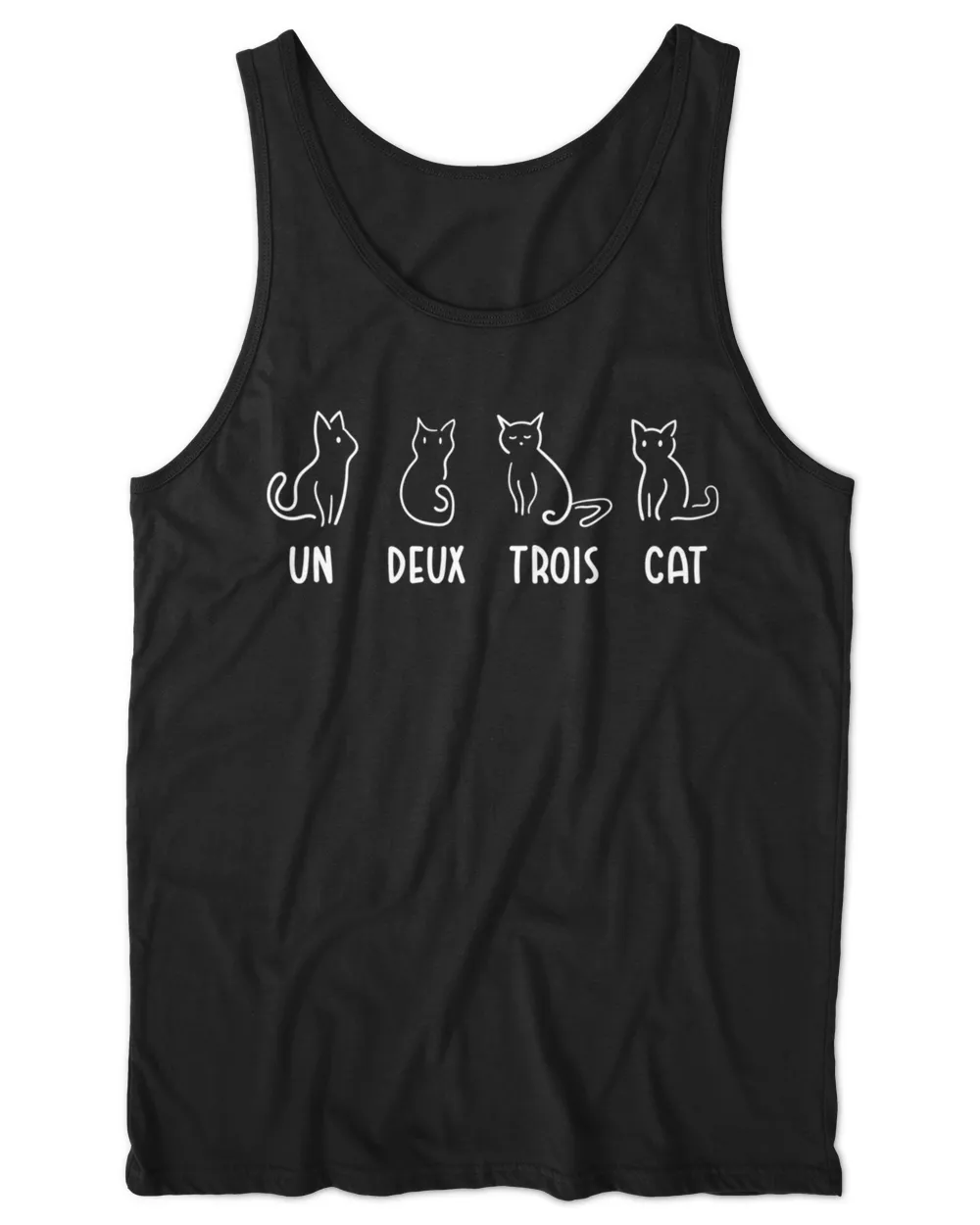 Un Deux Trois Cat Gift Funny French Pet HOC110423A15