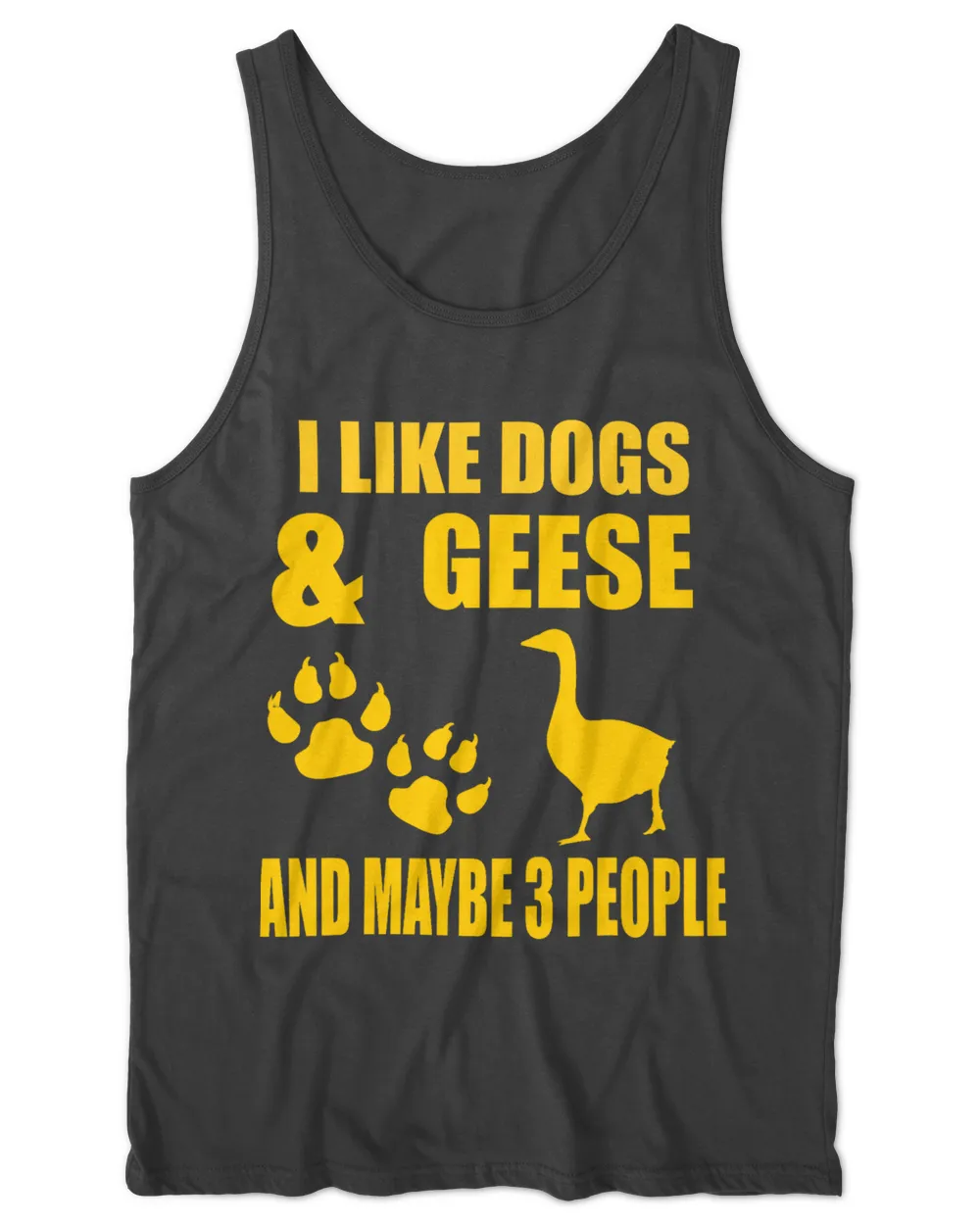 I Like Dogs and Geese Funny Animal Lover Outfit