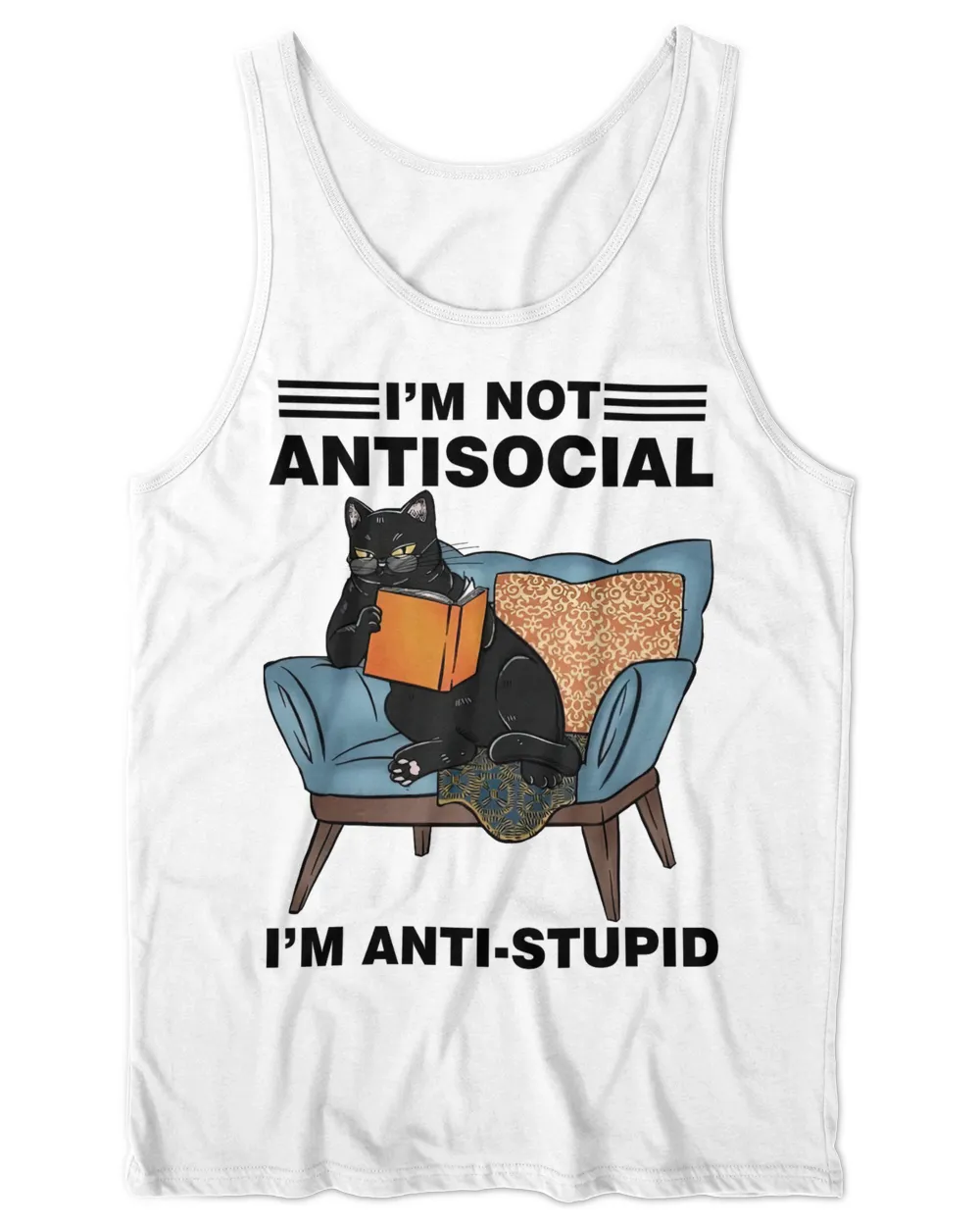 I'm Not Antisocial I'm Anti Stupid TTA15122204