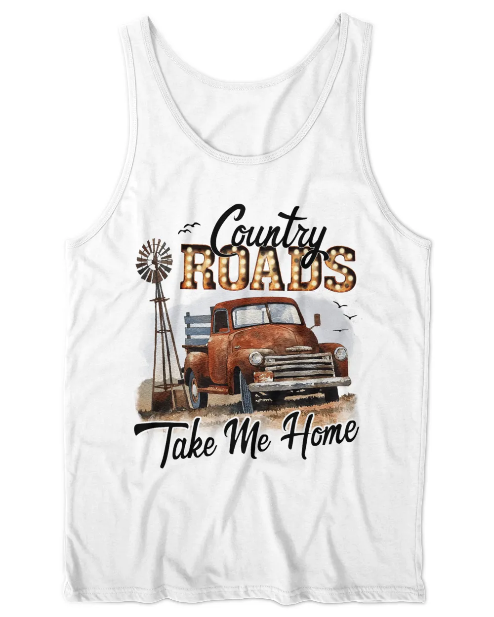 Country Retro Truck