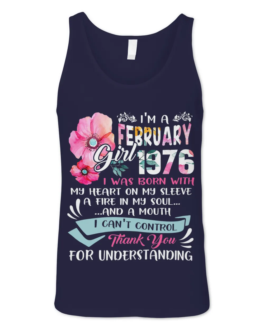 Awesome Since 1976 47th Birthday Im a February Girl 1976