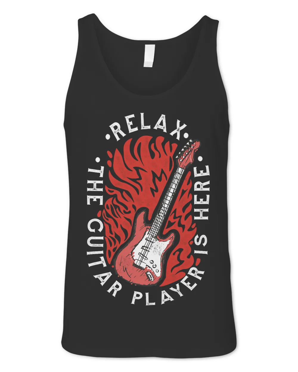 Relax The Guitar Player Is Here Electric Not Acoustic Tee