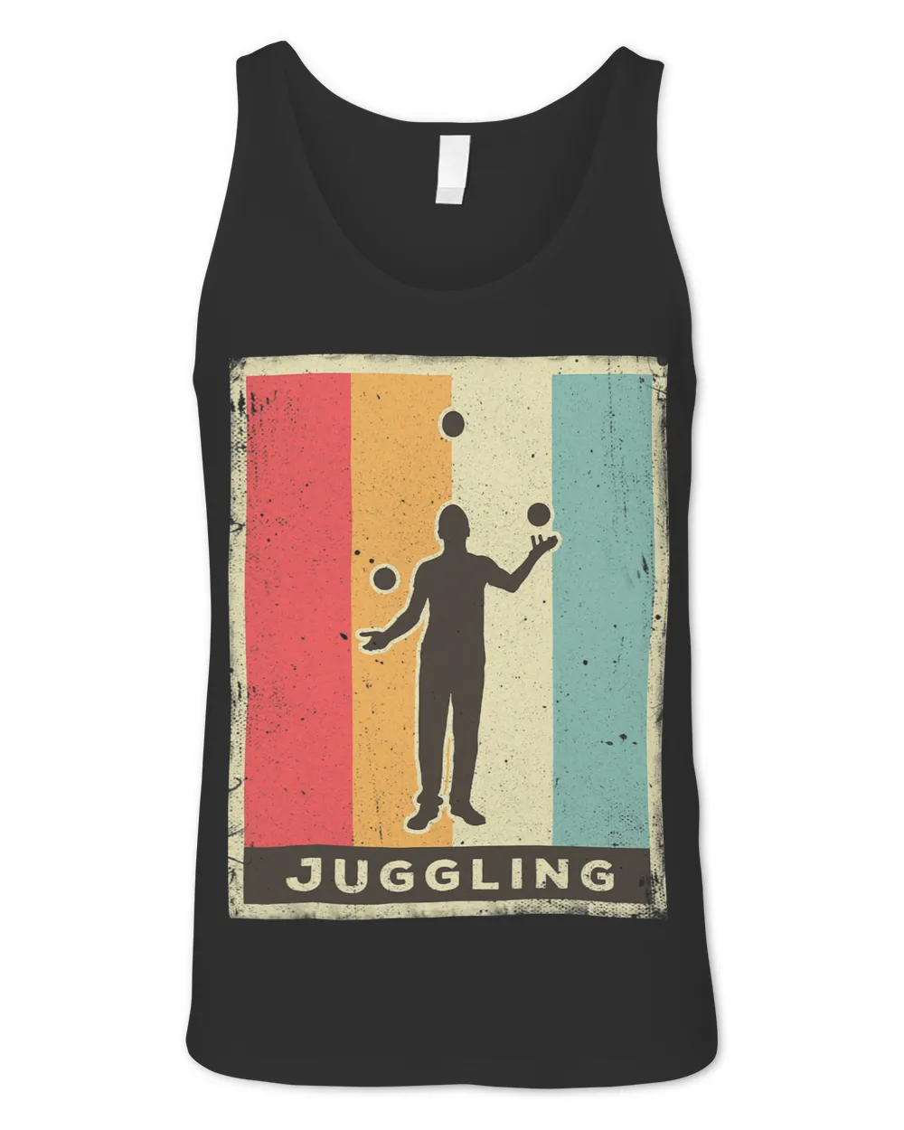 Vintage Juggling Sport Retro Poster Gift