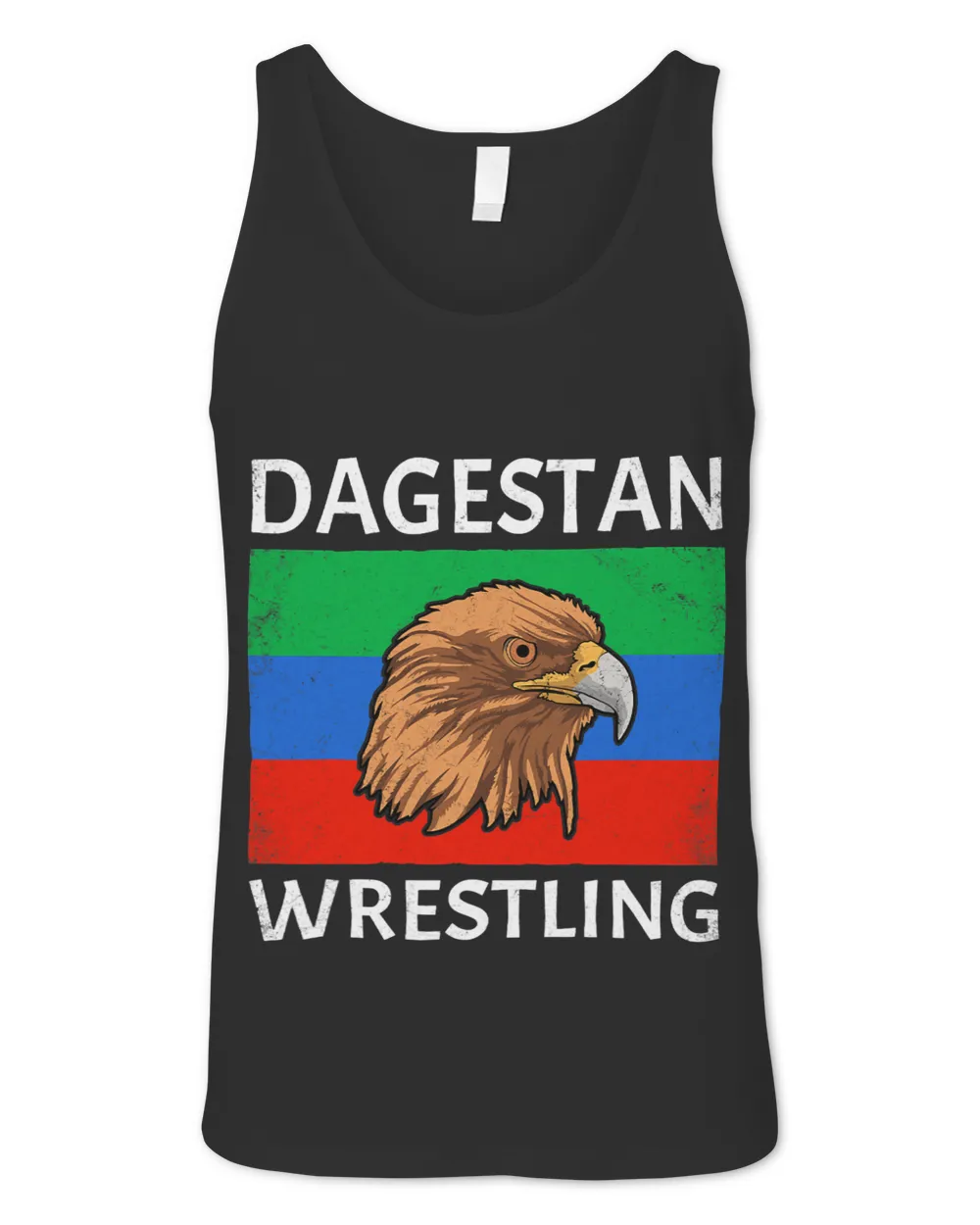 Sambo Dagestan Wrestling Eagle Dagestan Flag