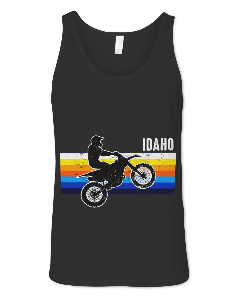 Motocross Biker Idaho Dirt Bike Clothing Vintage Motocross Idaho Dirt Bike