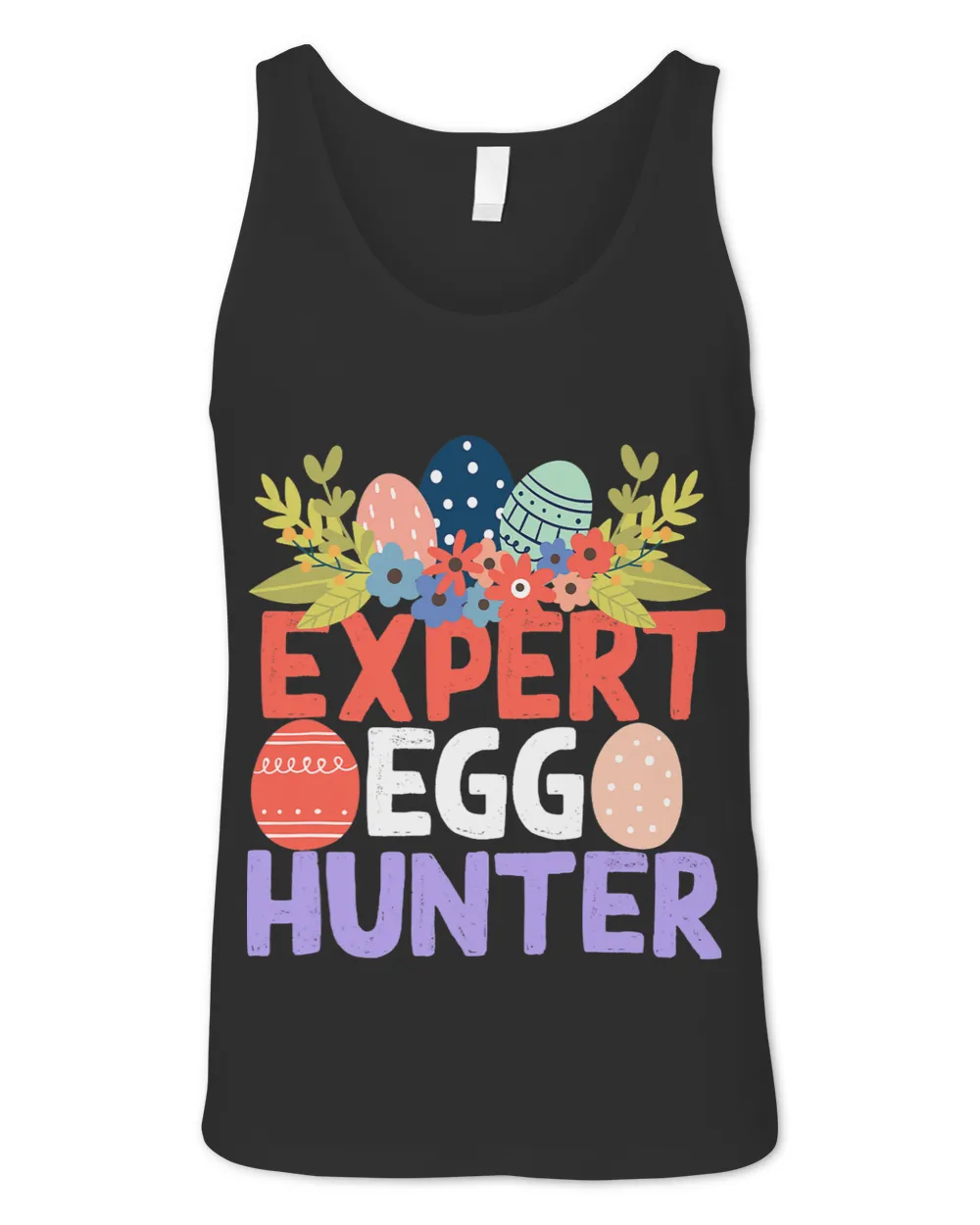 Expert Egg Hunter Bunny Rabbit Egg Happy Easter Sunday