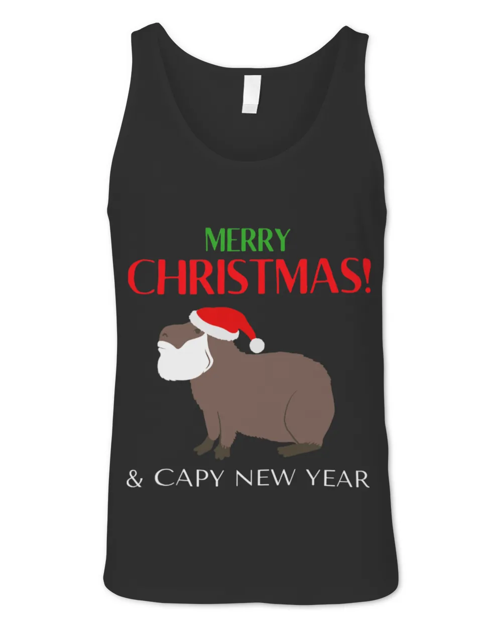 Capybara Pet Christmas Capy the Holydays Capy New Year