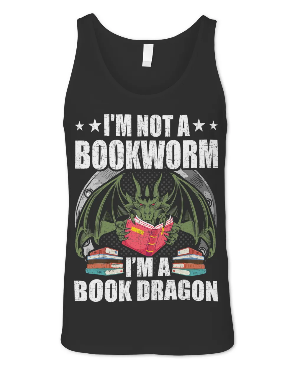 Im A Book Dragon Not A Worm Book Lovers Reading