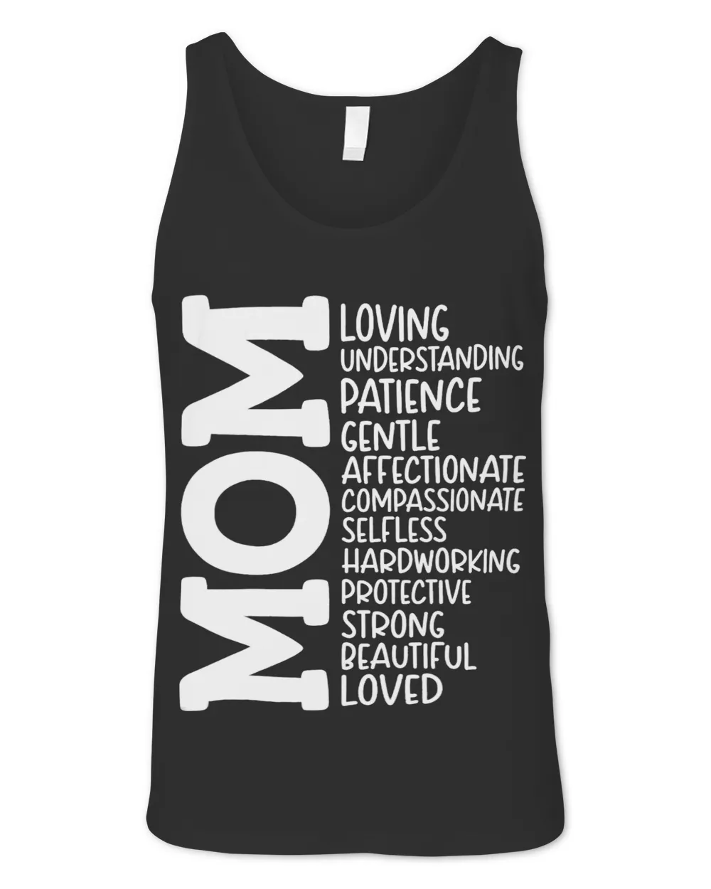 Mom the loving Mothers day bday family Xmas gift design