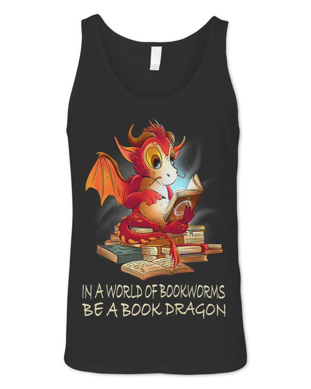 In A World Full Of Bookworms Be A Book Dragon Fantasy
