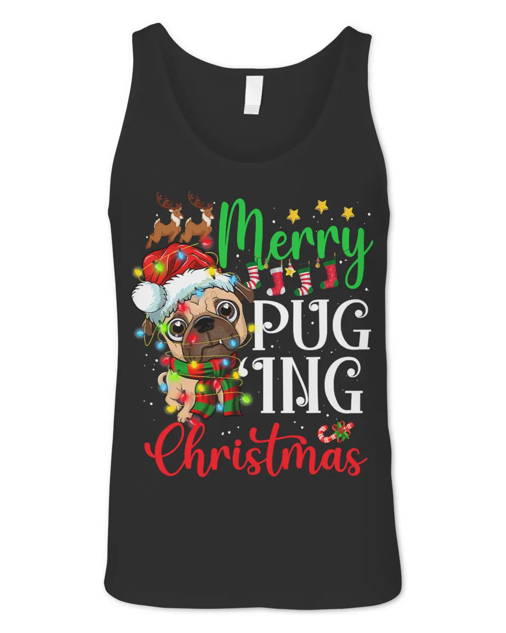 Pug Lover Merry Pugging Christmas Dog Santa Pug Xmas Boys Pugmas 251 Pugs Dog