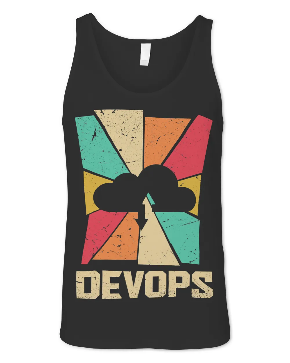 DevOps Engineer Cloud Computing Software Engineer Unisex Jersey Tank black xs