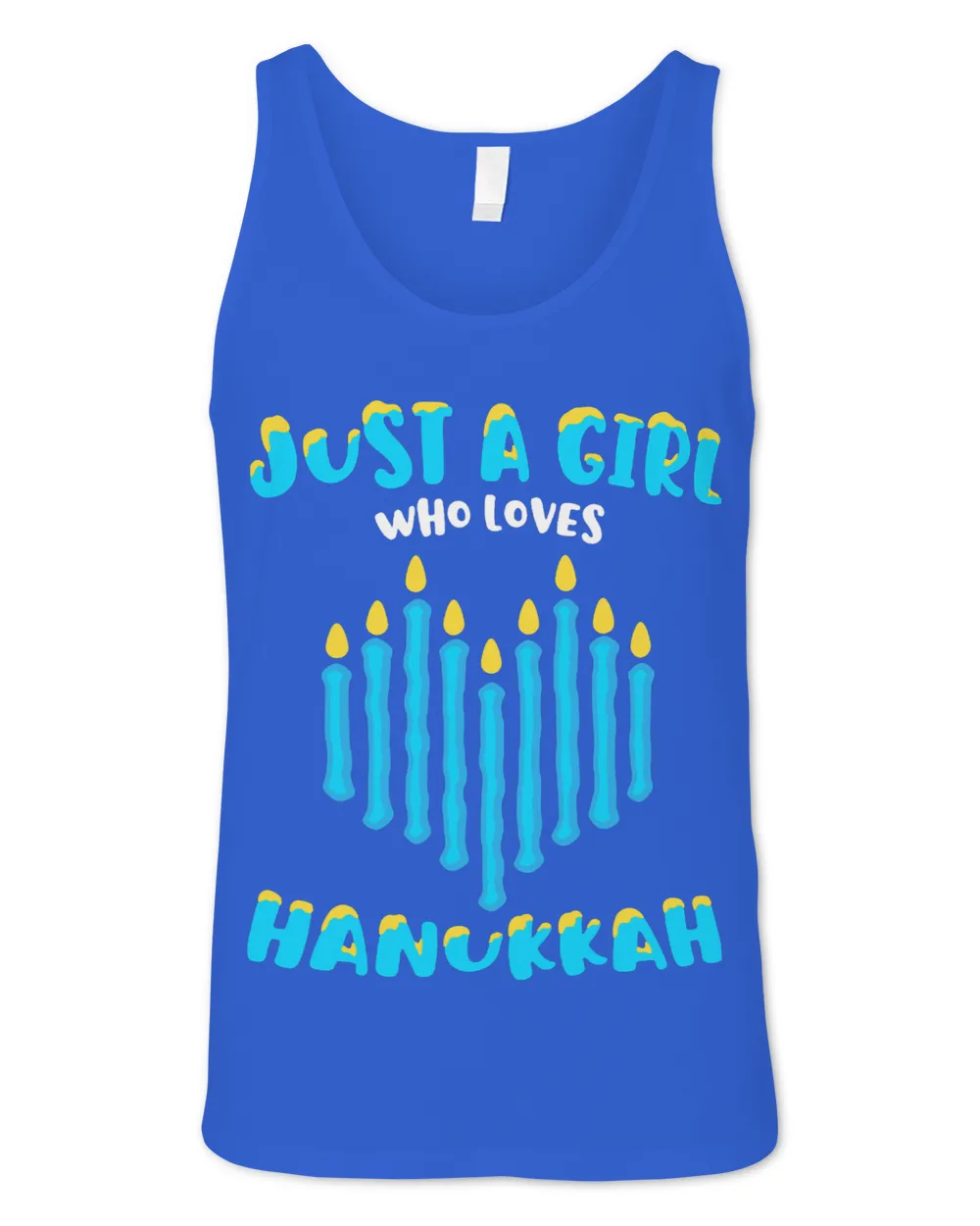 Just a Girl Who Loves Hanukkah Shirt Jewish Chanukah
