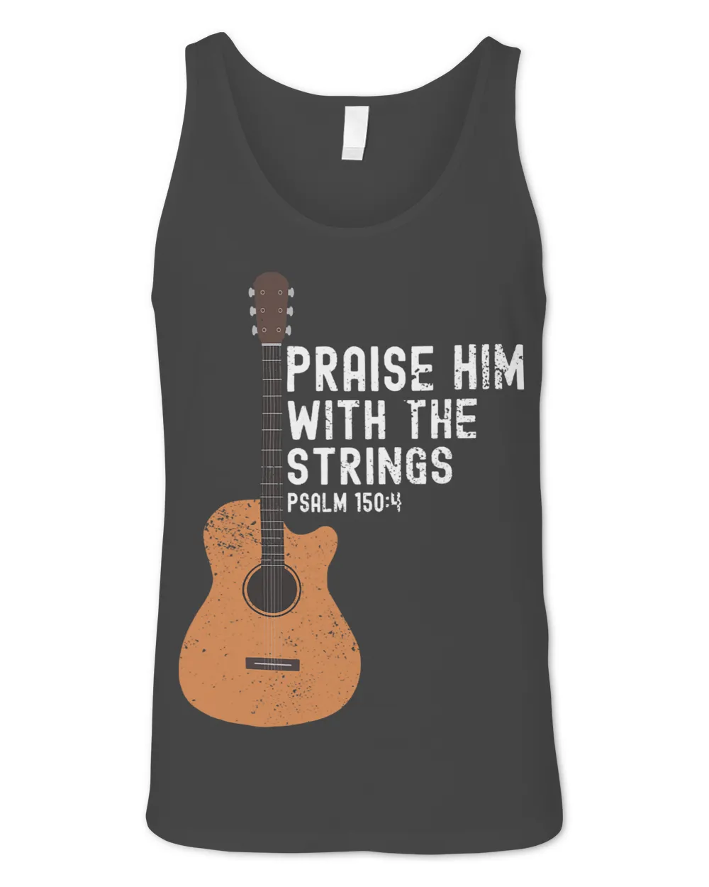 Praise Him With The Strings PSALM 1504 Western Guitar