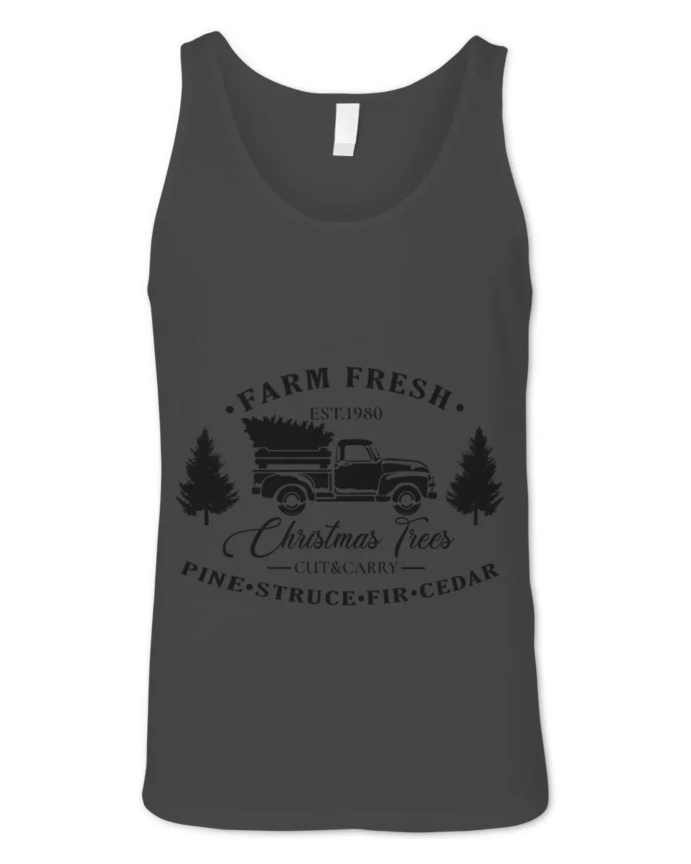 Farm Fresh Christmas Trees V-Neck T-Shirt