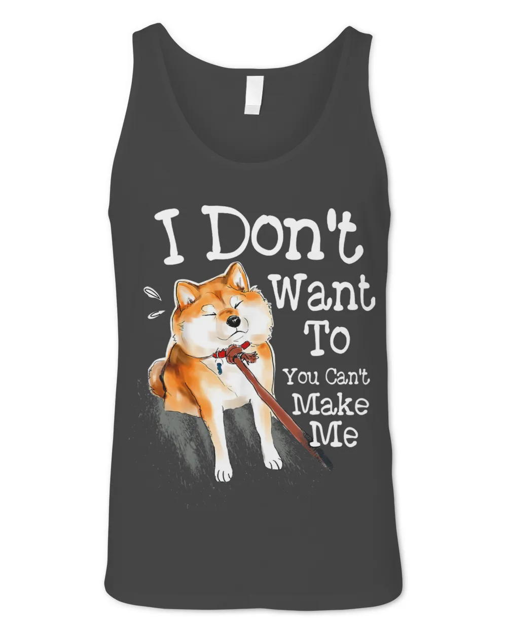 Funny Shiba Inu Dog Meme I Don’t Want To You Can’t Make Me