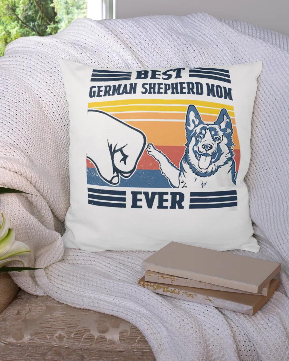 German Shepherd Best German Shepherd Mom Ever Vintage Mother Day 500