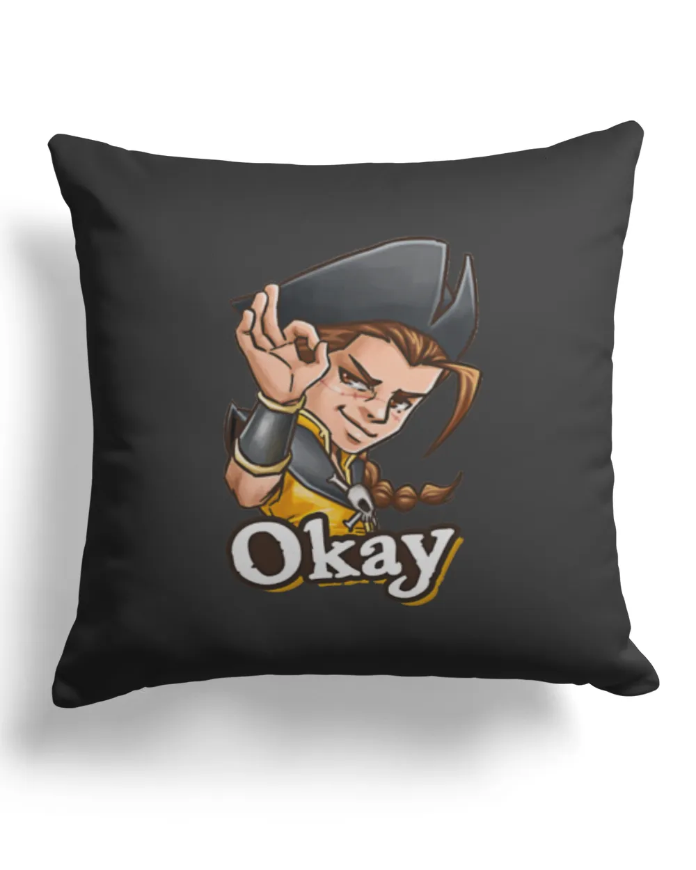 Okey - Pirates of the Caribbean - pillow crypto