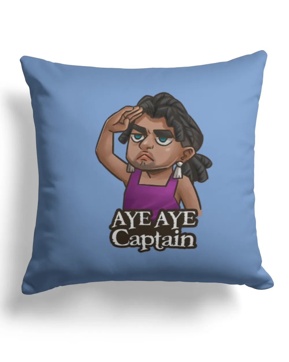 Aye aye captain - pillow crypto