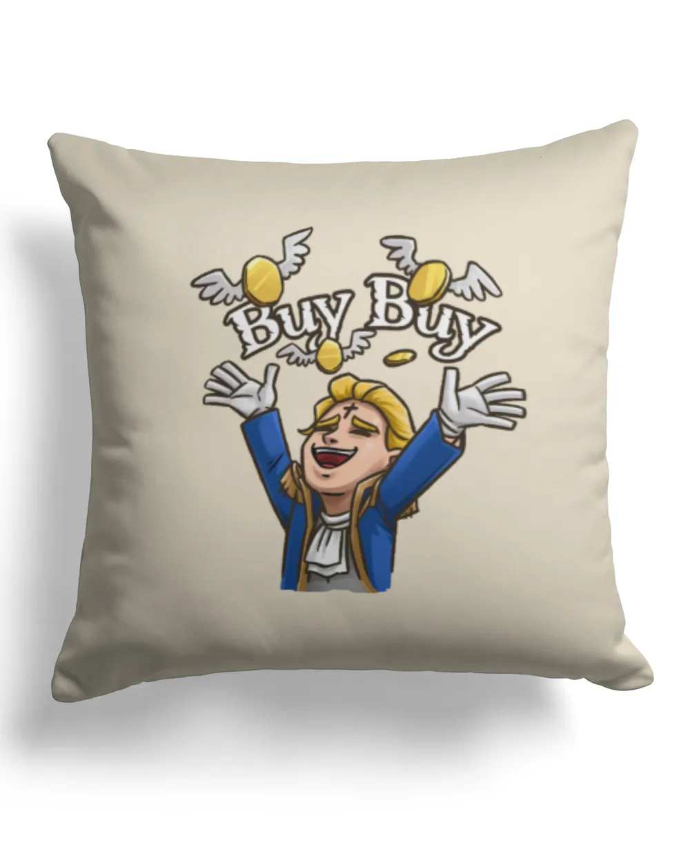 Buy Buy Buy - Crypto style - pillow crypto