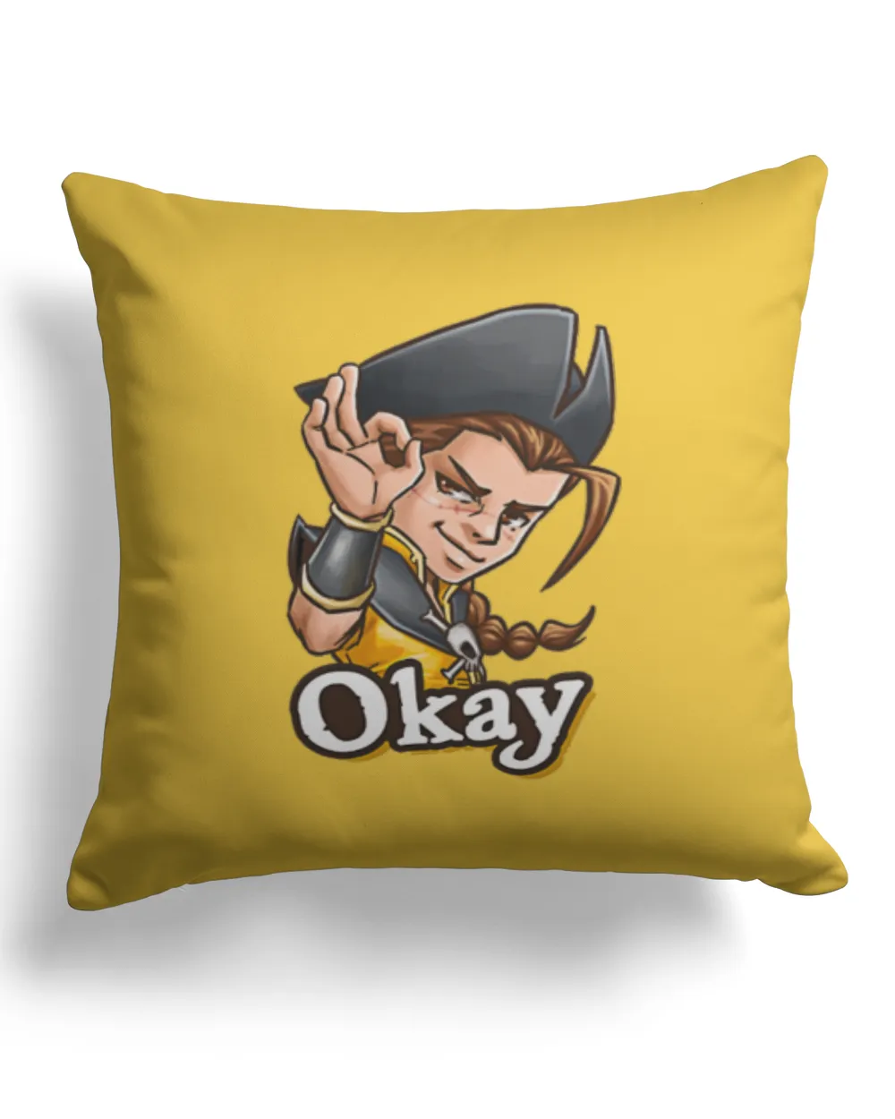 Okey - Pirates of the Caribbean - pillow crypto