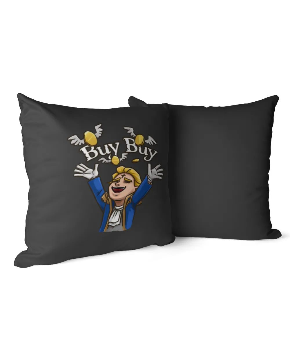 Buy Buy Buy - Crypto style - pillow crypto