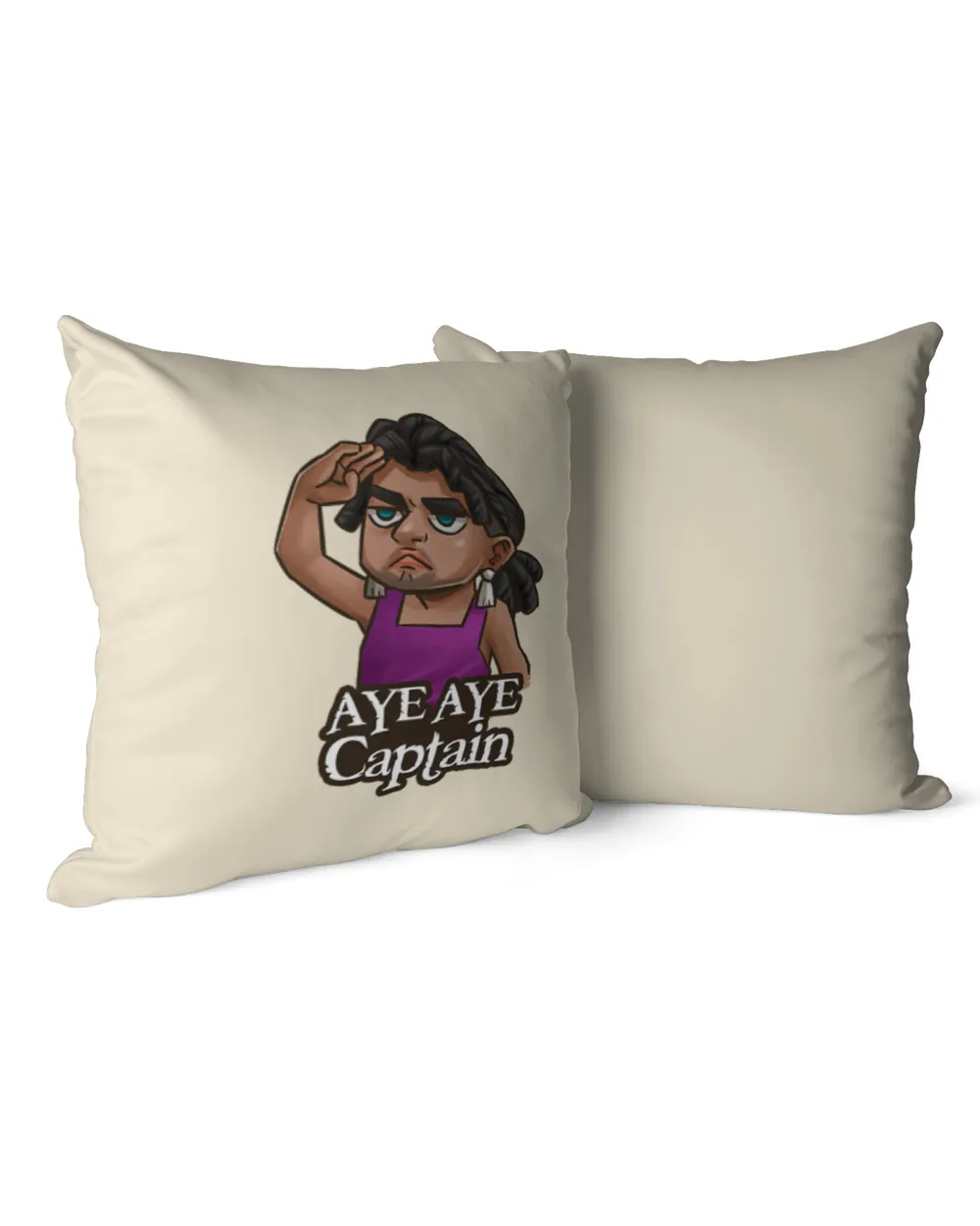 Aye aye captain - pillow crypto