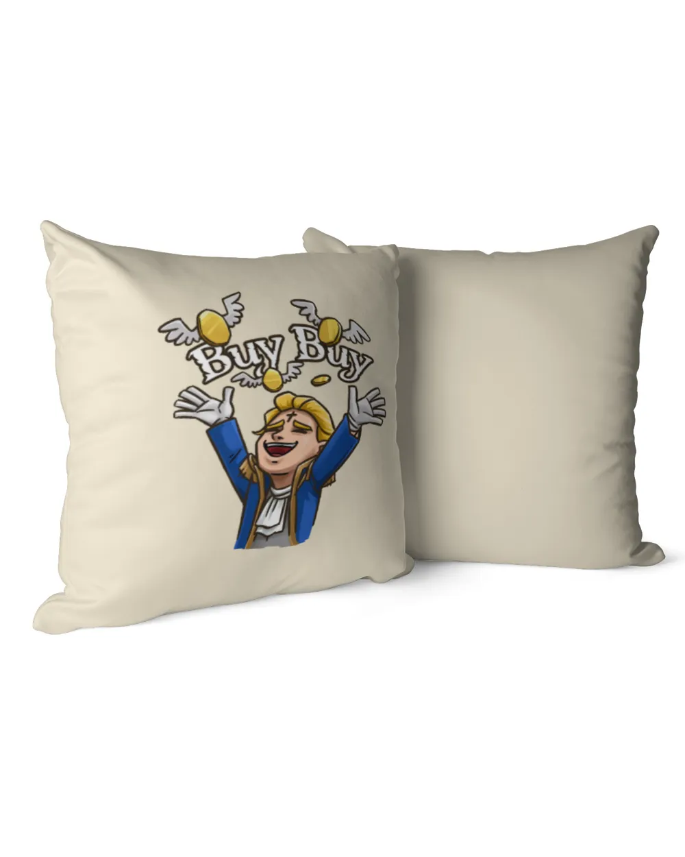 Buy Buy Buy - Crypto style - pillow crypto