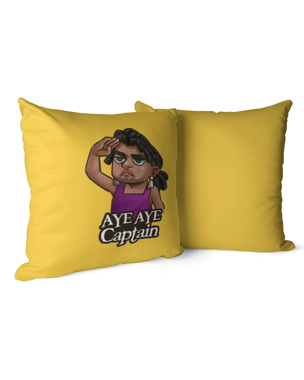 Aye aye captain - pillow crypto