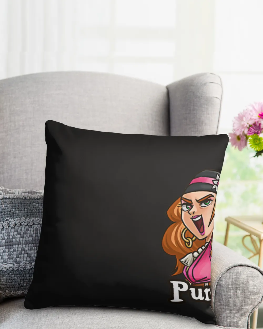 Pump it -  bitcoin style - pillow crypto