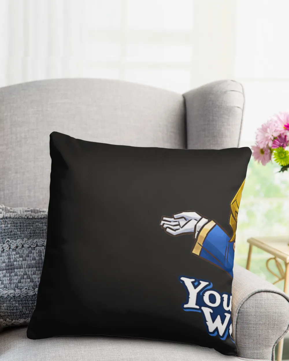 You are welcome -  bitcoin style - pillow crypto