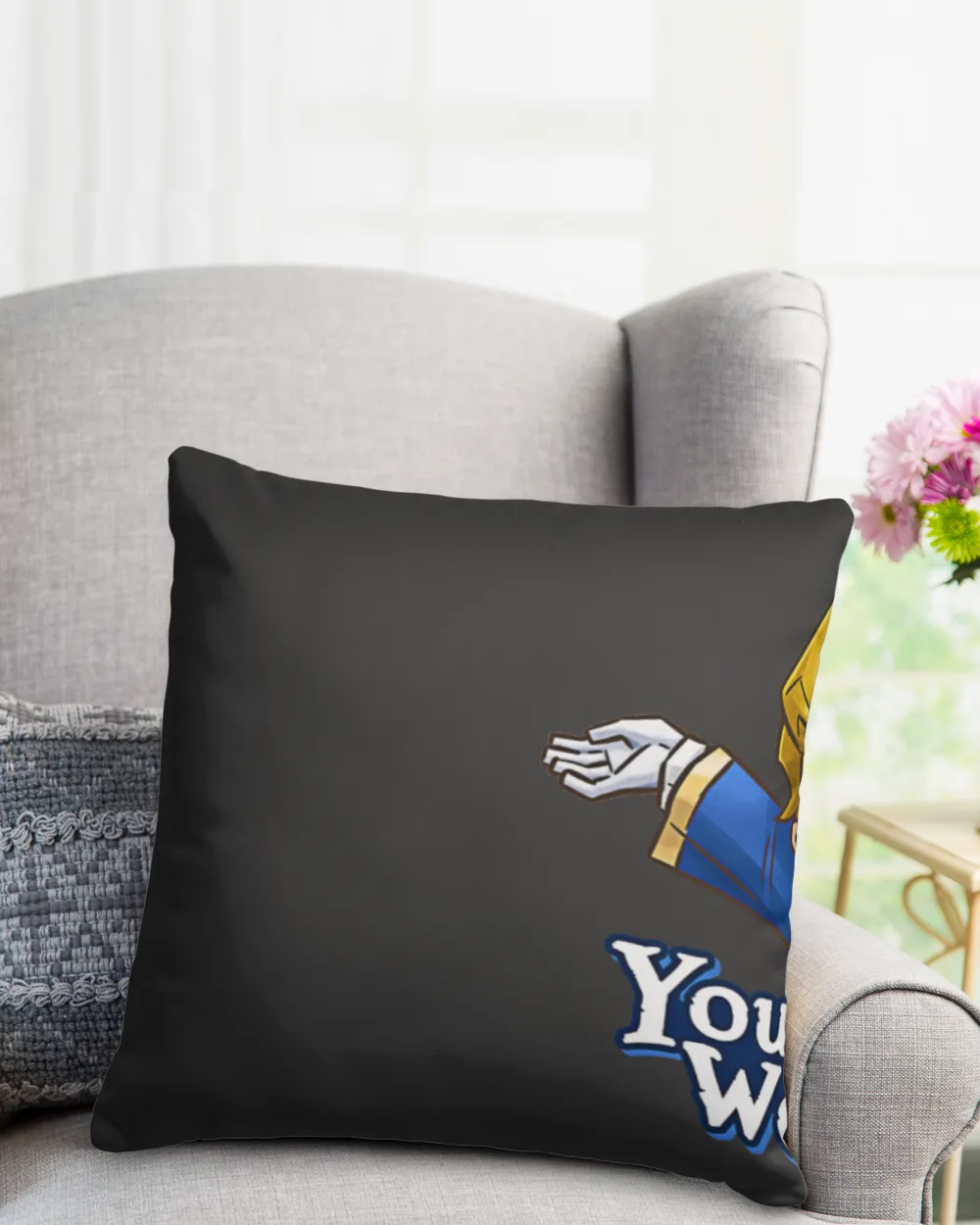 You are welcome -  bitcoin style - pillow crypto