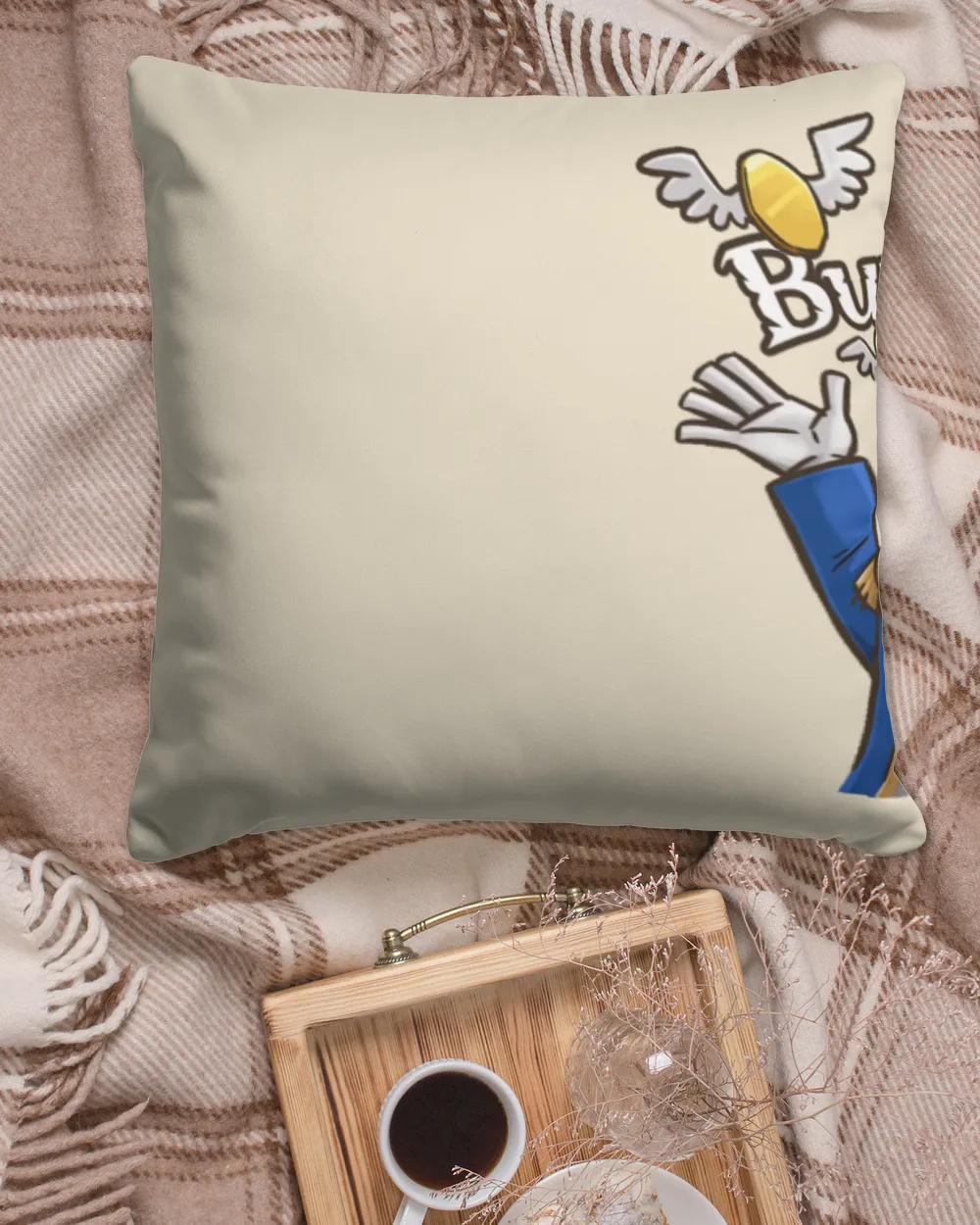 Buy Buy Buy - Crypto style - pillow crypto