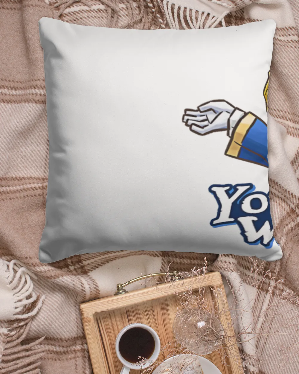 You are welcome -  bitcoin style - pillow crypto