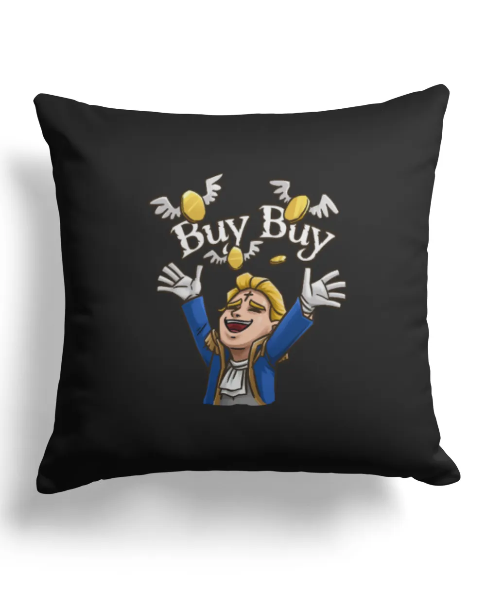 Buy Buy Buy - Crypto style - pillow crypto