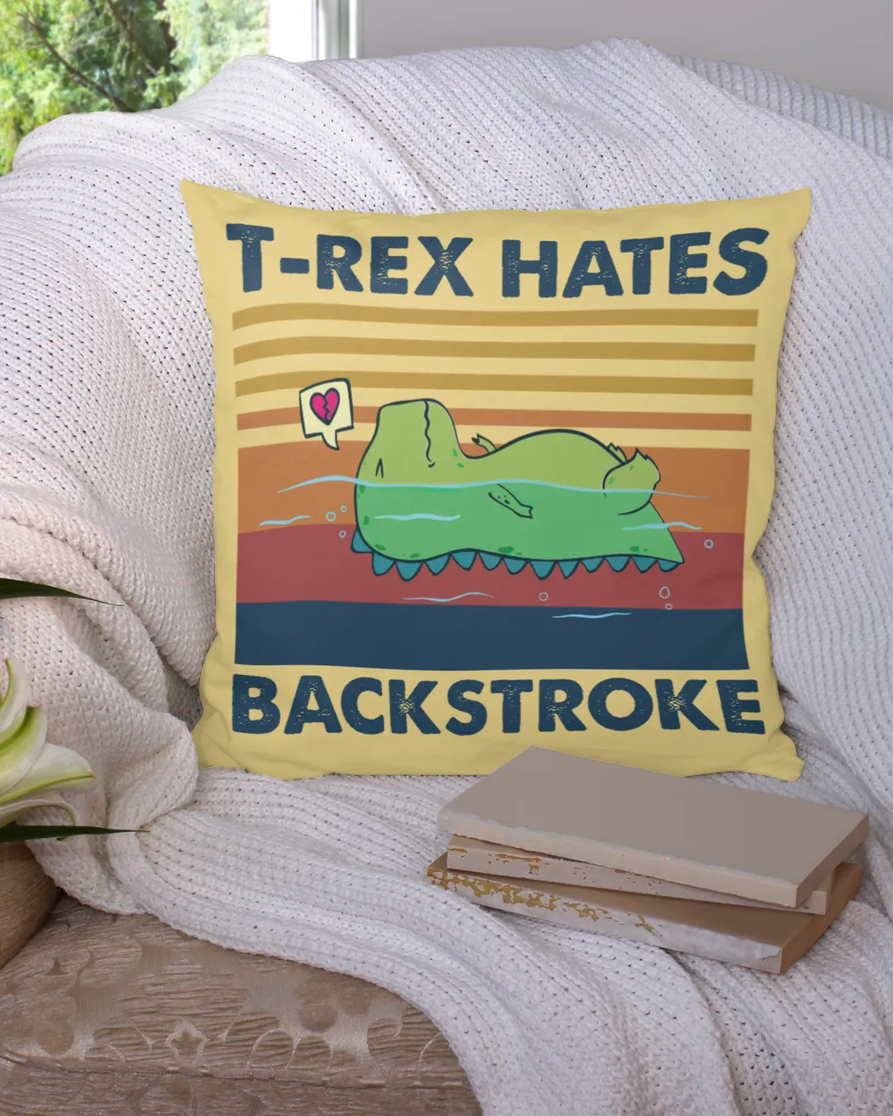 T-rex hates backstroke
