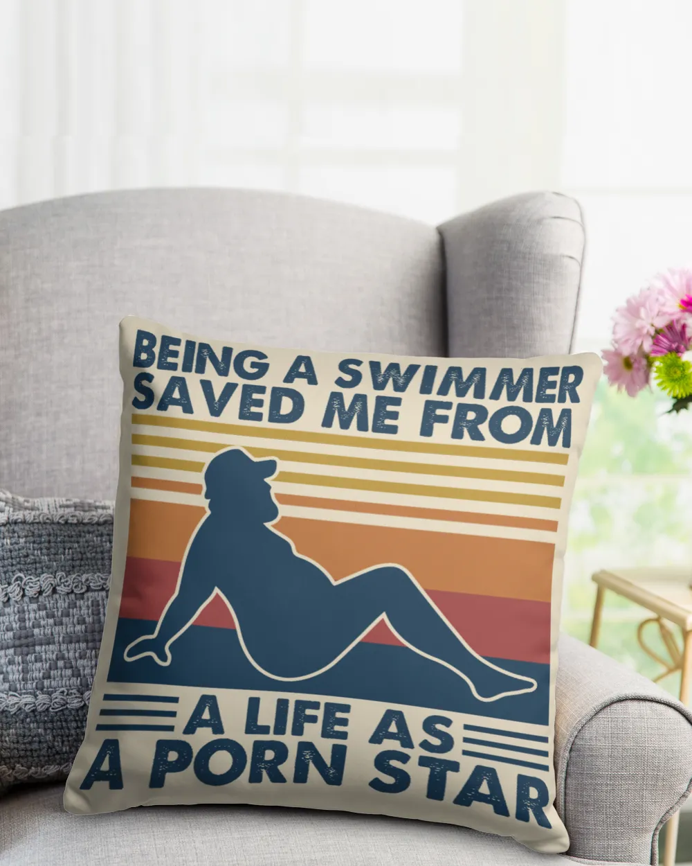 Being a swimmer saved me from