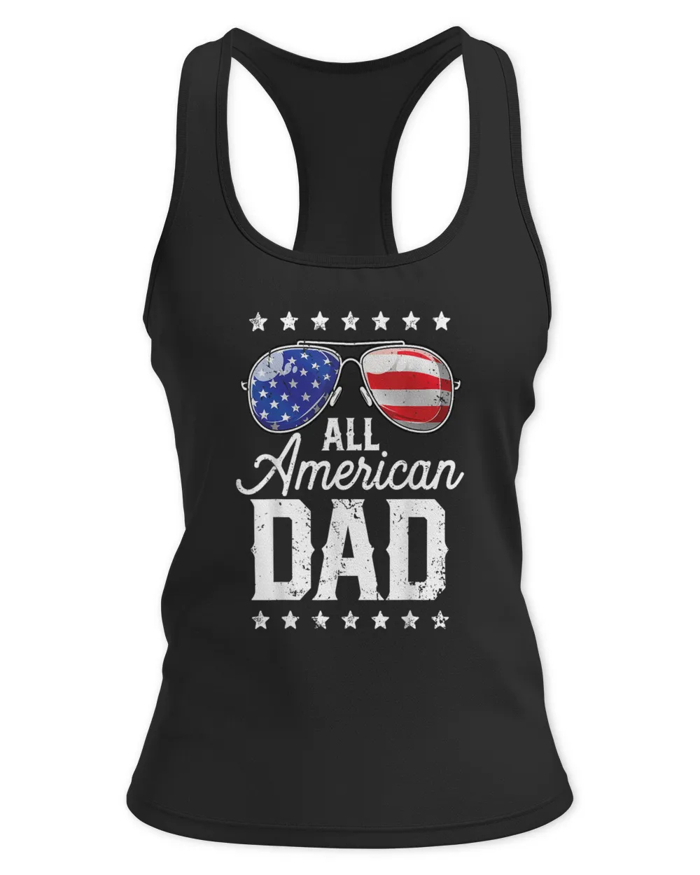 All American Dad 4th of July Father's Day Sunglasses Family