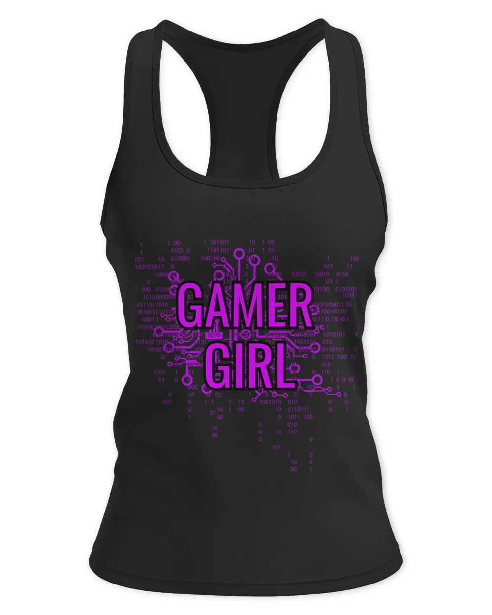 Gamer Girl Crypto Purple