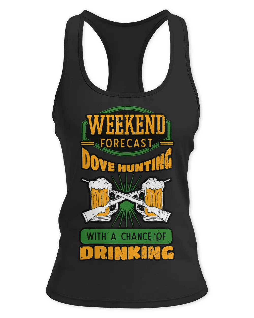 Dove Hunting Riffle Beer Lovers Alcohol Drinking Hunter Gift