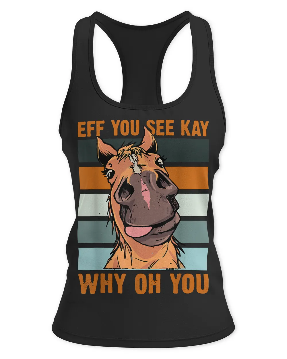 Eff You See Kay Why Oh You Yoga Workout Horse 2