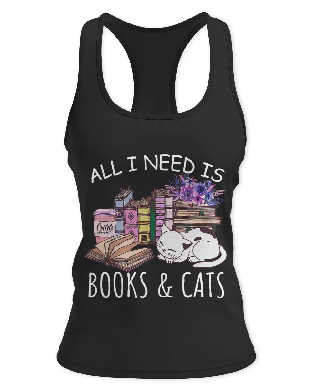 Book Lover Cat Shape Reading Club Bookworm