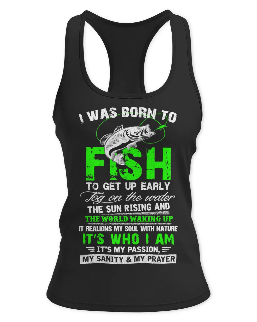 Fishing I Was Born To Fish Fishing Lover Quote Fisherman Angler Fisher