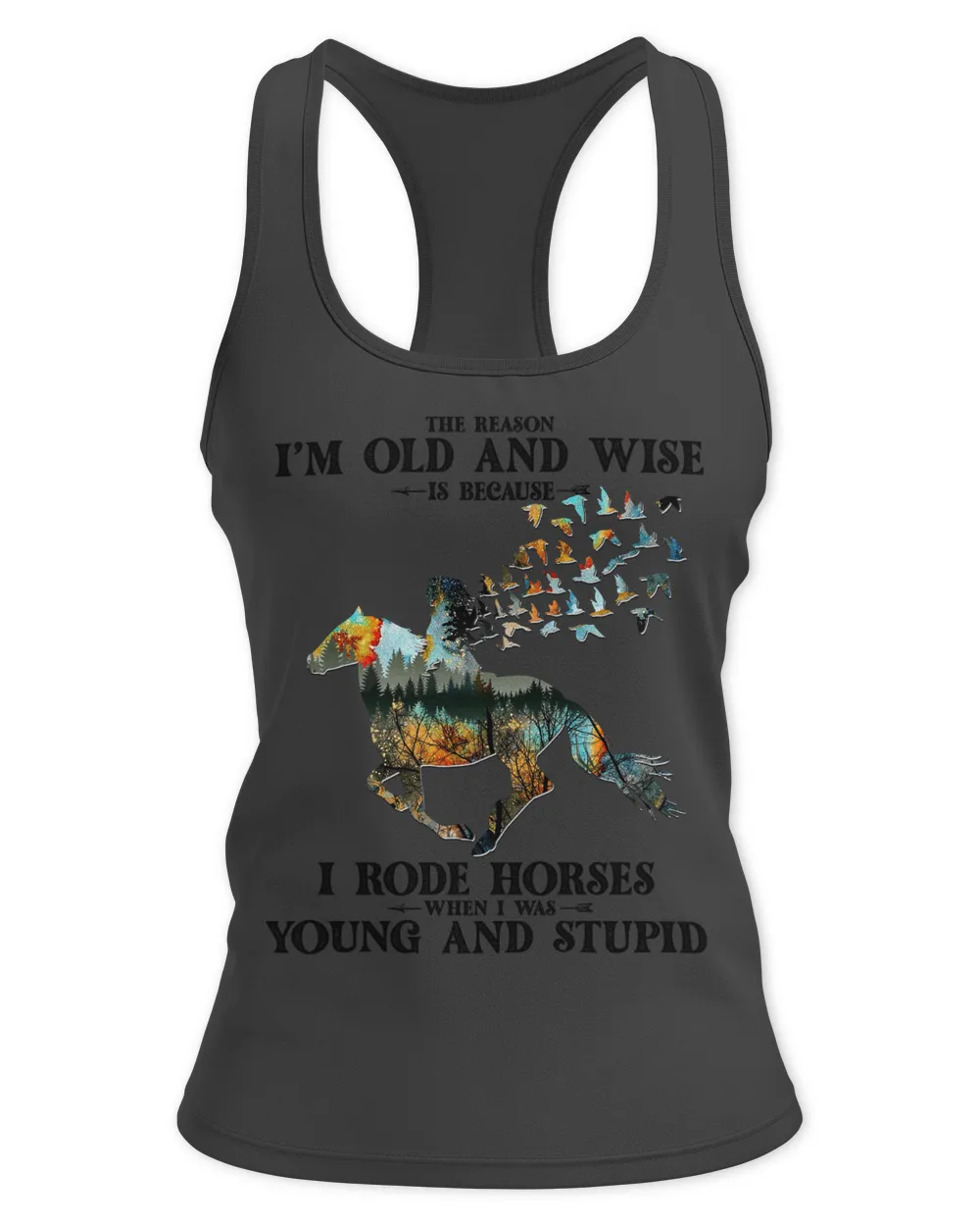 old wise rode horses