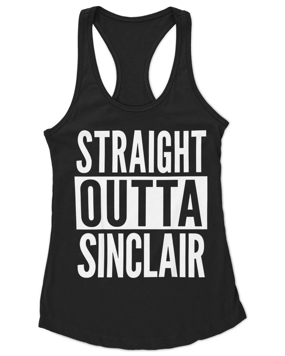 Sinclair Straight Outta College University Alumni T-Shirt