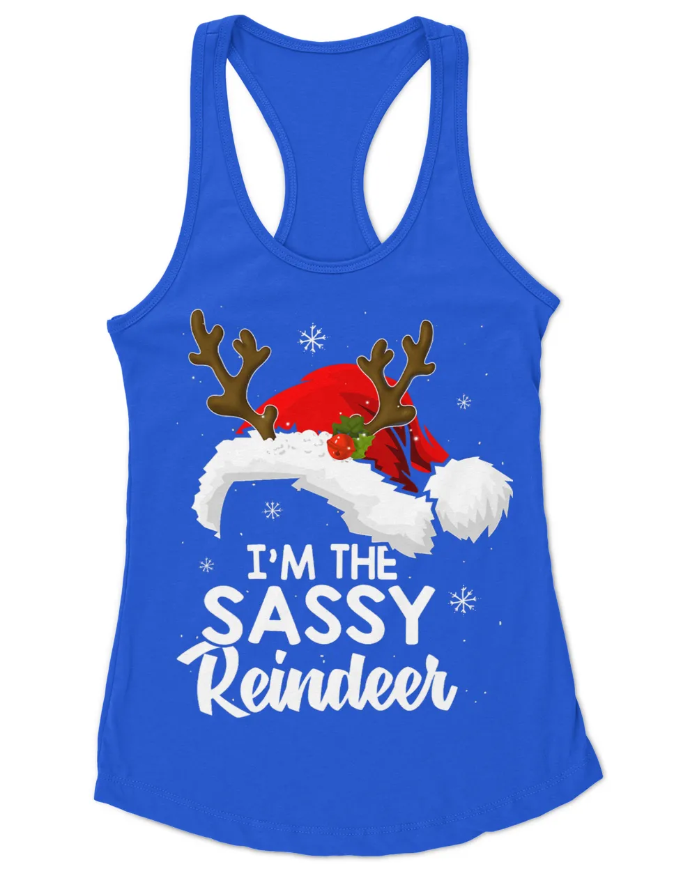 Im The Sassy Reindeer Christmas Funny Pajamas Family Xmas 2