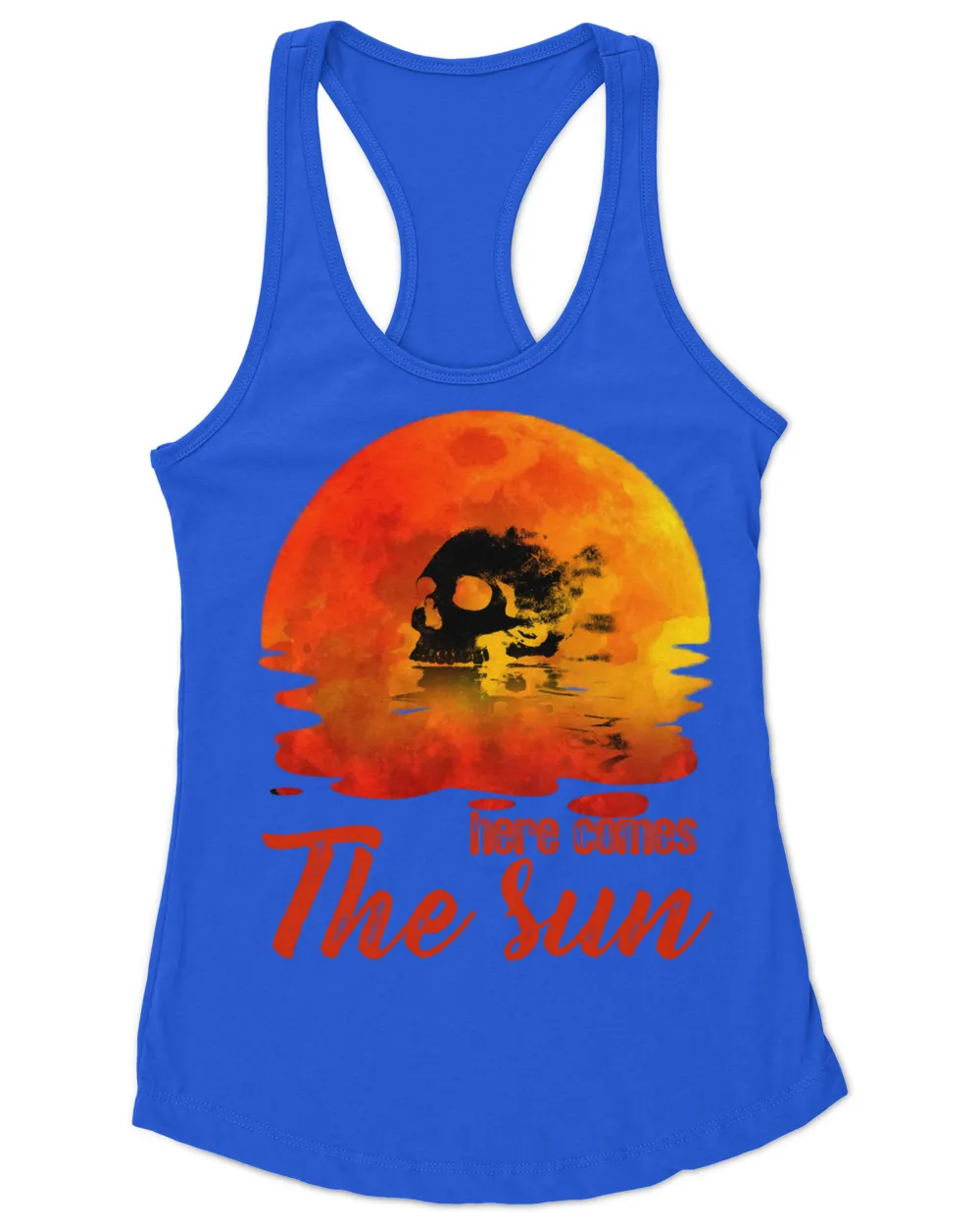 The sun Women's Ideal Racerback Tank royal xs