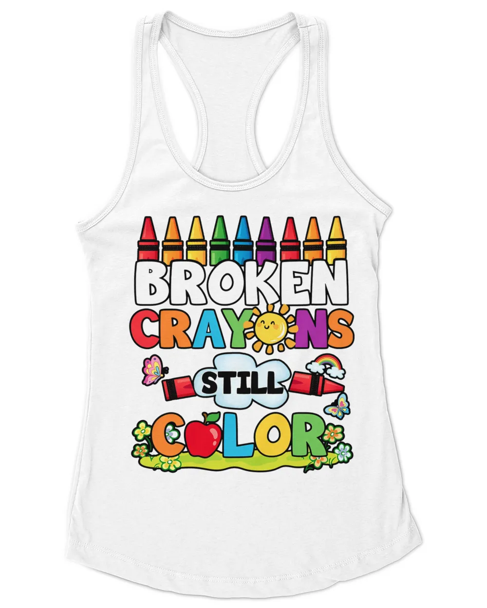 Broken Crayons Still Color Mental Health Awareness Supporter